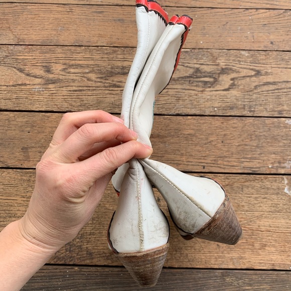 Lowest price item! Vintage Kids Italian Spaghetti Western Boots - Picture 5 of 8